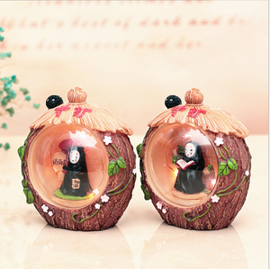 Miniature décorative en polyrésine Miyazaki Hayao, souvenir, globe à neige, <span class=keywords><strong>phare</strong></span>, éclairage Sat Star - Product Image 2