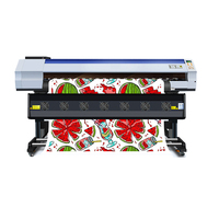 Imprimante à sublimation thermique grand format FEDAR 1900 mm de large, 2 têtes d'impression EPSON I3200A1, 35 ㎡ Machine d'impression textile à grande vitesse