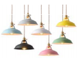 Nouveau design de meubles en fer pour l'intérieur de la salle à manger lustres décoratifs de salon lustres suspendus en macaron - Product Image 5