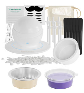 Nuevo Kit Calentador de Cera Inalámbrico 2 en 1 2025, Control Inteligente de Temperatura para Depilación y Terapia de Parafina, Recargable por USB - Product Image 2