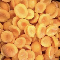 Hoogwaardige diepvries volle korrel abrikozen, heerlijk voor smoothies en bakken, fabriekslevering, IQF verwerkt vers diepvries fruit