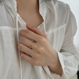 Dylam Unique Personalized High Jewelry 925 Sterling <b>Silver</b> 5A Cubic Zircon Smile Open <b>Adjustable</b> <b>Rings</b> for Women - Product Image 4