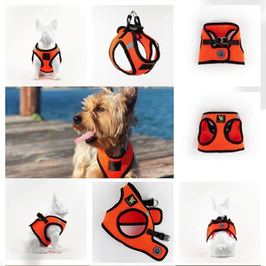 Thân Thiện Với Môi Sang Trọng Lưới Cơ Thể Halter Vật Nuôi Khai Thác Vest Với Thoáng Khí Phản Quang Dây Xích Mèo Và Con Chó Đi Bộ Phụ Kiện - Product Image 3