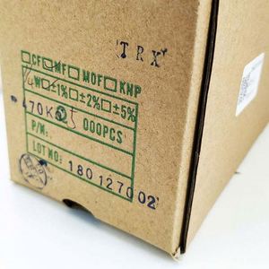Bulk Discount MF1/4W-470Kohm1% T52 1/4W Resistors Metal Film Resistors 470Kohm 1% 1/4W - Product Image 1