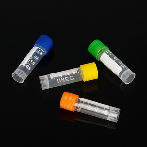 Kehua Medical 1.8ml Graduated Cryogenic <b>Tubes</b> <b>Plastic</b> Screw Top For Lab Use - Product Image 1