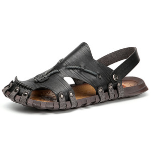 Pantoufles simples et populaires pour hommes, légères et peu coûteuses, sabots et sandales pour hommes - Product Image 3
