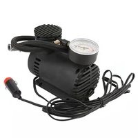 Vente flash Pompe à air ABS 300 PSI, compresseur d'air pour pneus de voiture robuste, mini gonfleur de pneus électrique portable 12 V CC, pression des pneus