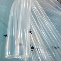 Tuyau d'air réutilisable en TPU de grand diamètre sur mesure, tube sans soudure en TPU, tuyau de gonflage en TPU de dureté 80A-95A