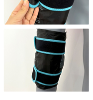 Compresse de gel réutilisable certifiée CE de classe I pour genou, chaud/froid, pour soulager ciblément les douleurs articulaires, les gonflements, la récupération des blessures et après-chirurgie