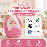 FUFU Baby Styles Zufällige Plüsch-Blindbox-Serie Niedliche PVC-Gesichts-Plüschpuppe Sammelbare Überraschungsbox Großhandel
