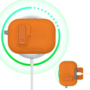Estuche para Auriculares BT con Hebilla de Bloqueo Mate de Alta Calidad y Diseño Moderno para AirPods <span class=keywords><strong>Pro</strong></span> 1/2 3/4, Resistente a Impactos - Product Image 5