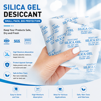 Sachet déshydratant biodégradable en gel de silice pour la protection contre l'humidité des produits chimiques papetiers et des marchandises d'exportation