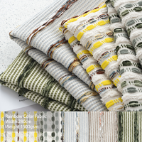 Vente en gros de tissus pour rideaux de luxe modernes 100% polyester tissu jacquard épaissi pour textile à la maison