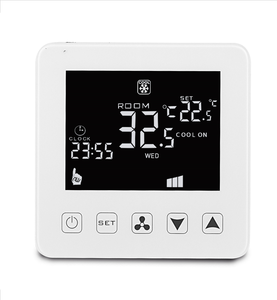 HY08AC-2-WIFI Holiday Mode <strong>Modbus</strong> RS485 0-10V 24V Tuya Wifi <strong>Thermostat</strong> for Central air Conditioner Fan Coil Units - Product Image 1