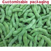 Nouveaux produits directement fabriqués en usine Soja vert biologique IQF Edamame Gousses de haricots verts légumes surgelés