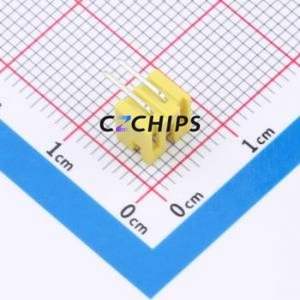 W2001100-2PY2123 Wire-to-Board Pin Header Bent Lead Through Hole,P=2mm Connector 1x2P 2mm Right Angle Insert PH - Product Image 2