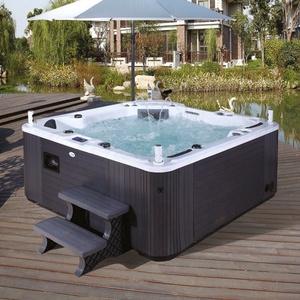 3 Persoons Sexy Japanse Massage Hot Tube Outdoor Spa Tubs - Product Image 1