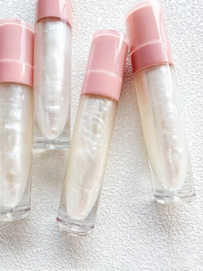 Pearl Shiny <b>Liquid</b> Lip Gloss Waterproof Long Lasting Vegan Moisturizing Formula Custom Logo Label Lip Makeup - Product Image 2