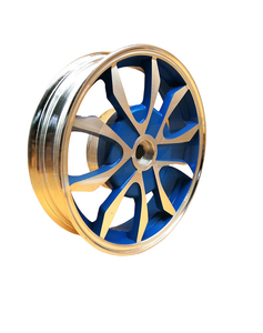 Jante de roue de moto, jante arrière en aluminium à 10 rayons, compatible avec GY6 - Product Image 4