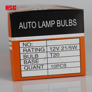 卸売価格 12V W21W ハロゲン クリア ホワイト＆アンバー 自動車用電球 車のライト用 T20 W21/5W 12V 24V ブレーキランプ - Product Image 6