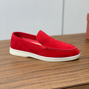 Mocassini piatti da <span class=keywords><strong>uomo</strong></span> all'ingrosso, in pelle scamosciata, comodi, traspiranti, slip-on, per camminare, per <span class=keywords><strong>uomo</strong></span> e donna, taglia Lazy - Product Image 6