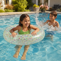 Umweltfreundlicher PVC-Schwimmring Aufblasbarer Runder Pool-Schwimmreifen für Kinderschwimmsicherheit