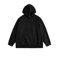 CrazyMaker 2025 hommes nouveau haut de gamme en daim personnalisé épais et confortable à capuche brodé DTG motif surdimensionné mode à capuche