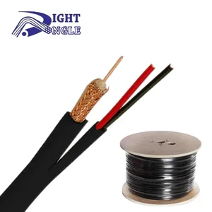 305M Siamese Cable Rg59 Rg6 With Power Coaxial Cable CCS Copper RG 59 Rg11Communication CCTV Camera Cable