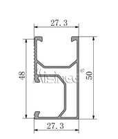 Système de montage solaire sur rail en aluminium pour toiture, supports photovoltaïques pour panneaux solaires sur toit en pente ARTSIGN