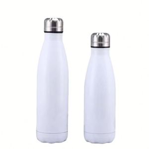 500Ml 750Ml Thermal <b>Water</b> Stainless Steel Sublimation Sports Cola Shape <b>Bottle</b> - Product Image 2