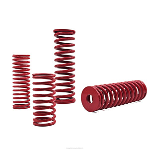 Custom <b>Compression</b> <b>Spring</b> 60Si2Mn Red For Crusher Mining Machinery - Product Image 2