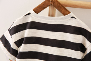 Simple Design Kids Clothing Set Children <b>Suit</b> <b>Black</b> <b>Boys</b> Fancy <b>Suits</b> 2-piece Sets With Stripes - Product Image 4