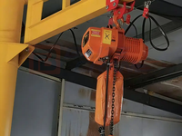 Palans électriques à chaîne de 5 tonnes, équipement de levage 380V et alternative aux palans à chaîne pneumatiques