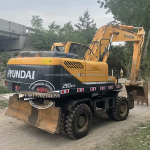 ถัง210w-9ฮุนไดมือสองพร้อมยาง210w-9มือสองรถขุดล้อแบบสั่งทำจากโรงงาน - Product Image 1