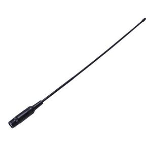 Antenne de talkie-walkie haute flexibilité NA-771 double bande VHF/UHF en ABS, gain 3dBi, idéale pour le camping en extérieur - Product Image 3