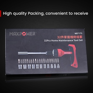 MAXPOWER Bộ Dụng Cụ Đa Năng Nhà Để Xe Di Động Thiết Yếu Cho Gia Đình 32 Món Để Bảo Trì Hàng Ngày - Product Image 4