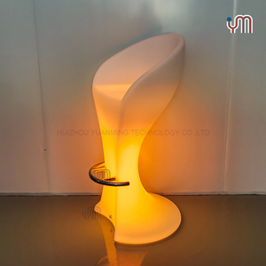 16 màu sắc tươi sáng hộp đêm bên cho thuê cao cậu bé phân chiếu sáng LED phát sáng thanh ghế - Product Image 6