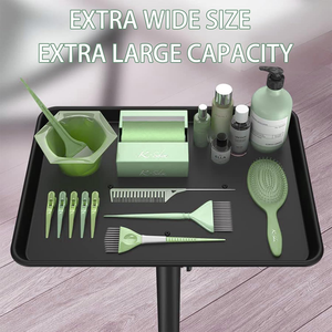 Meubles de salon rotatifs à 360 degrés Plateaux de chaise de salon de tatouage Pour équipement de coiffeur Chaise de salon de coiffure plateau attaché - Product Image 3