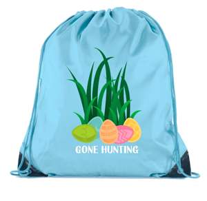 210D Polyester Travel Gym Black Drawstring Backpack <b>Bags</b> With Custom Printed Logo - Product Image 3