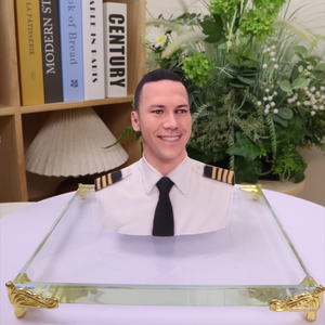 Figura de acción personalizada de hombros y cabeza impresa en 3D con IA, de resina, personalizada a partir de foto, nuevo regalo - Product Image 3