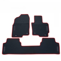Alfombrillas de goma impermeables para Mazda 3 CX-5 Axela con volante a la derecha, versión Hong Kong y Macao
