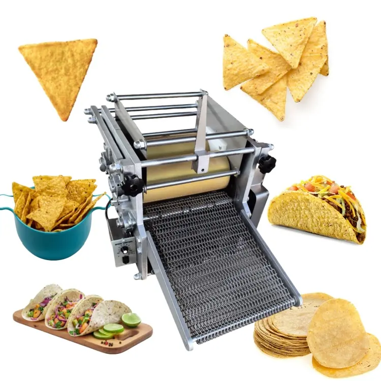 Bahamas Pfannkuchen hersteller Maschine Maquina Para Hacer Tortillas de Maiz Maismehl Taco Herstellung Roti Chapati Hersteller