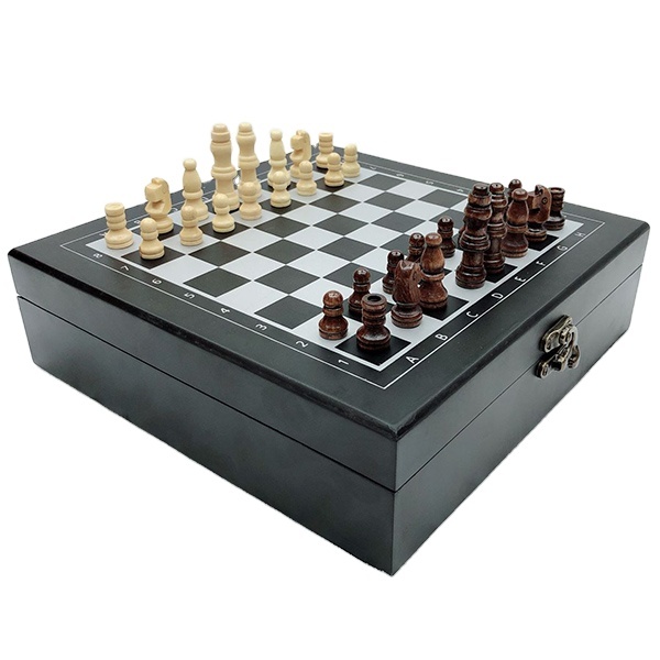 4 in 1 Wooden Chess Set
