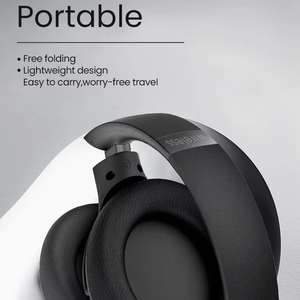Audífonos <span class=keywords><strong>DOQAUS</strong></span> Hybrid 1 Negros con Cancelación de Ruido Activa, Auriculares Portátiles Inalámbricos para Viajes Diarios - Product Image 4