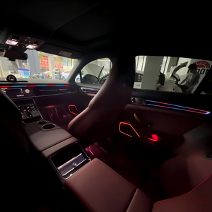 Lampu Atmosfer Interior LED RGB Standar Xenplus OEM Fit 23 Lampu dengan Kontrol Layar untuk Porsche Panamera 2017-2023 Retrofit - Product Image 3