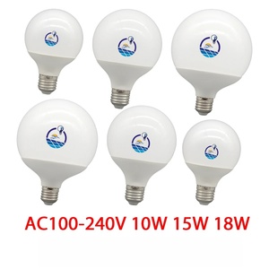 G80 G95 G125 Milky Globe <strong>LED</strong> Edison Bulb E27 10W 12W <strong>18W</strong> 40W <strong>Equivalent</strong> 3000K Warm White Home Decor Light - Product Image 1