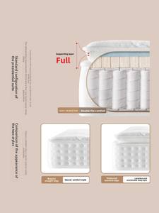 Colchón Ultra Suave de Látex de 5CM de Hilton, Hotel Cinco Estrellas, Resortes Independientes, Almohadilla Gruesa de 25CM, Muebles de Hogar de Lujo - Product Image 3