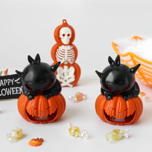 Nueva Lámpara LED de Noche con Forma de Gato y Calabaza para Halloween, Vela Electrónica sin Llama para Decoración de Mesa en Fiestas de Halloween y el Hogar - Product Image 6