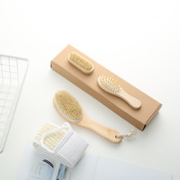 Promotion en gros : Coffret cadeau de bain 4 pièces avec brosse corporelle en forme de cuisse de poulet, éponge de dos et brosse à ongles