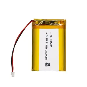 103450 3.7V 2000mAh Polymer Lithium Battery Jst PH 2.0mm 2pin Plug for Camera GPS Navigator MP5 Bluetooth Headset